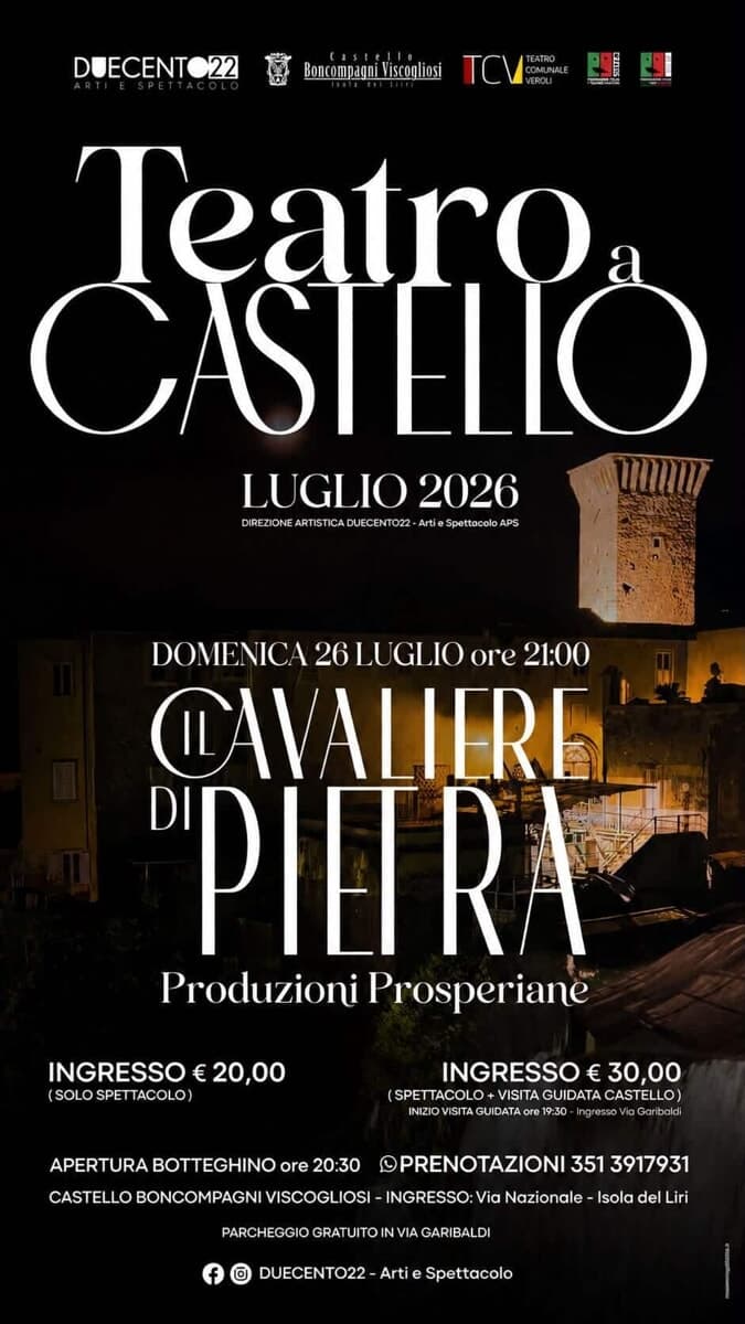 Isola del Liri, Teatro a Castello