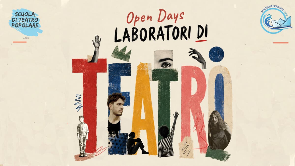 Al via il nono anno della Scuola di Teatro Popolare di Anagni: dal 21 settembre al via gli Open Day 2026/2027