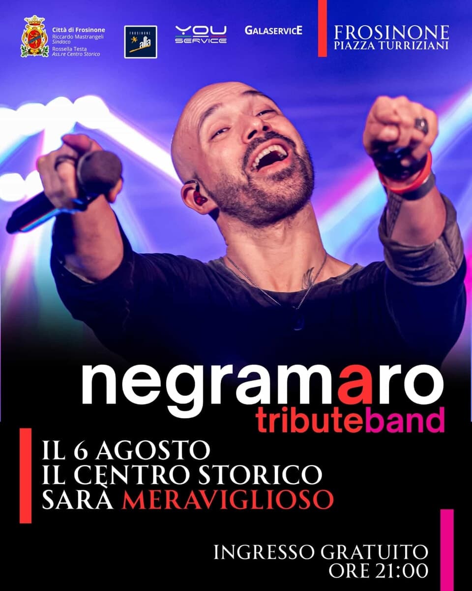 Frosinone, Negramaro Tribute Band live