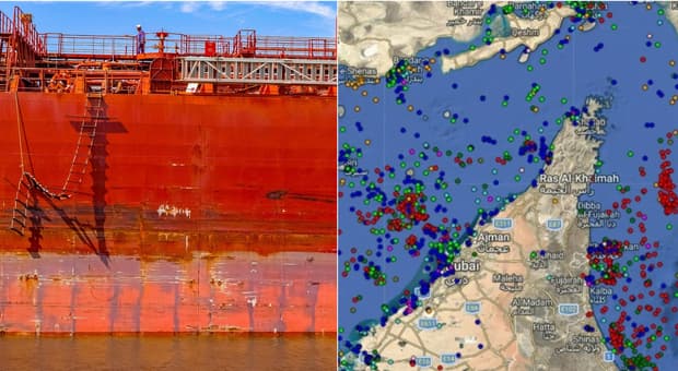  Hormuz, allarme biofouling: le migliaia di navi ferme possono diffondere specie invasive in tutto il mondo 
