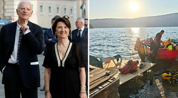  Luigi Cavallari disperso nel lago di Vico dopo un tuffo dalla barca. È il marito della ministra Roccella (che ha dato l'allarme) 