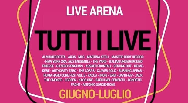  Roma, il Casilino Sky Park presenta il cartellone estivo: concerti tra rap, reggae e rock 