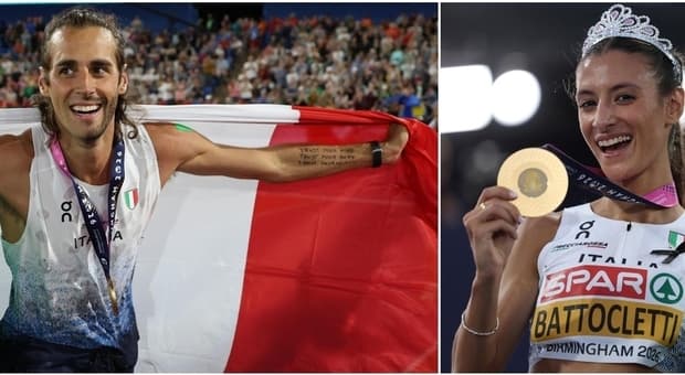 «Oggi torno a volare per te», Tamberi mantiene la promessa e vince l'oro europeo nel giorno del compleanno della figlia 