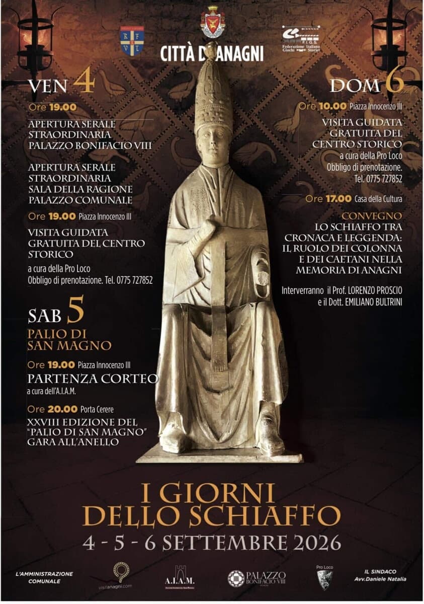 Anagni,  “I Giorni dello Schiaffo”