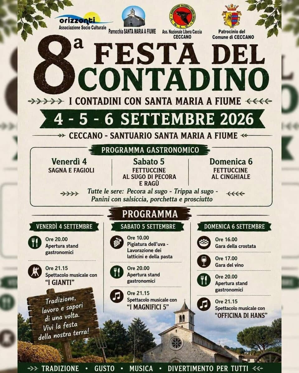 Ceccano, festa del contadino