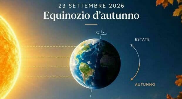  Equinozio d'autunno 2026: quando inzia, quanto dura e cosa cambia nel cielo. Ecco cosa sapere 