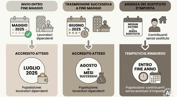  Rimborso 730, ecco perché potrebbe non arrivare nella busta paga di luglio (nonostante l'invio entro maggio) 
