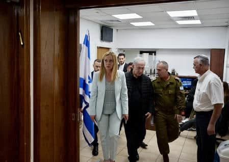 meloni israele