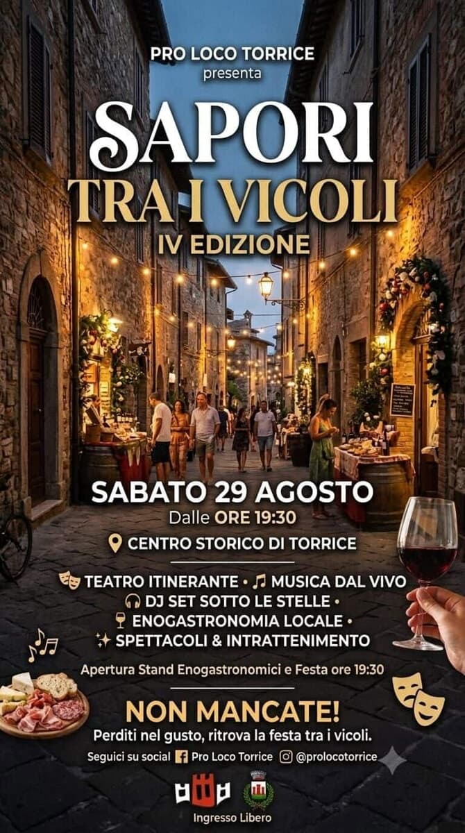 Torrice, sapori tra i vicoli