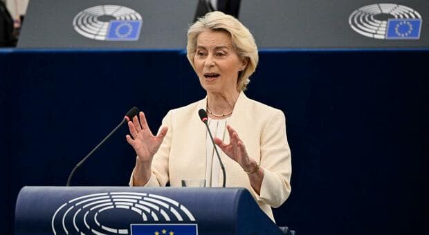  Ue, cosa ha detto von der Leyen al discorso sullo Stato dell'Unione? Elettrificazione dell'Europa, IA, difesa (e non solo). Tutti i temi affrontati 