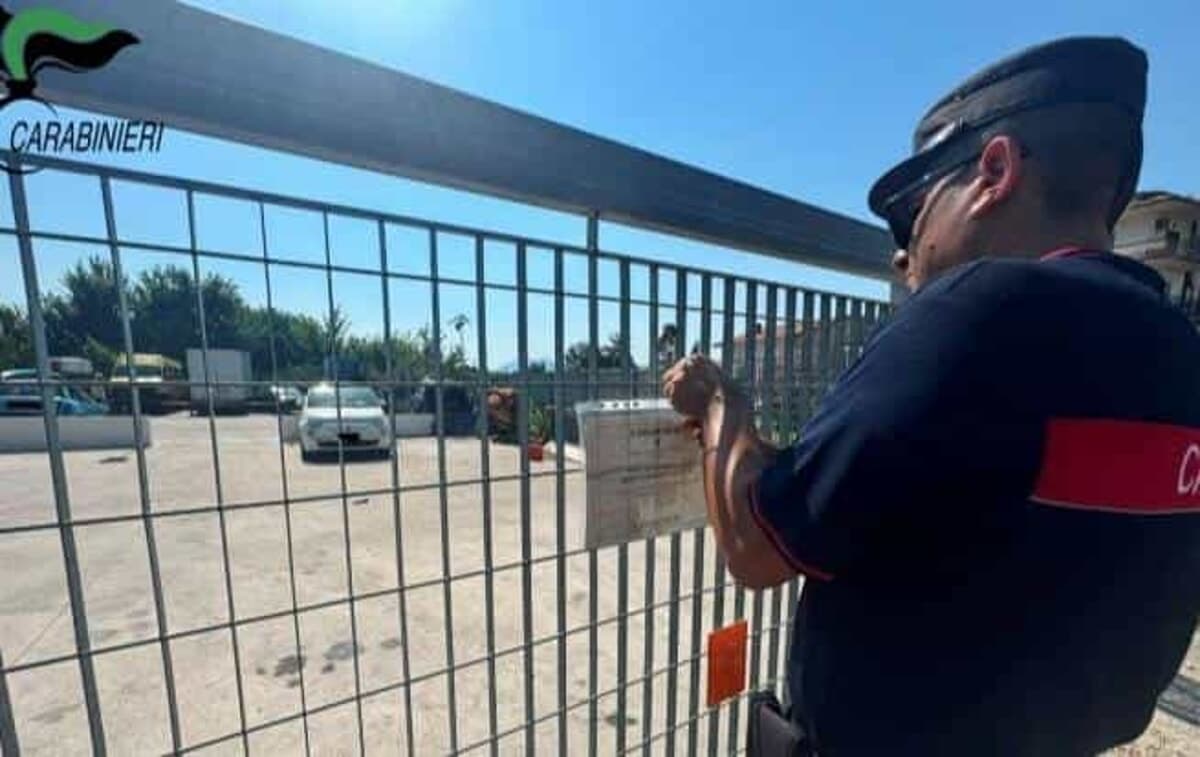 Provincia di Frosinone, officine e carrozzerie nel mirino dei Carabinieri Forestali: 16 denunce e 12 sequestri per violazioni ambientali