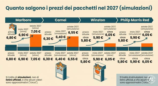  Sigarette, anticipati gli aumenti con la Manovra: ecco quando e quali sono i nuovi prezzi 