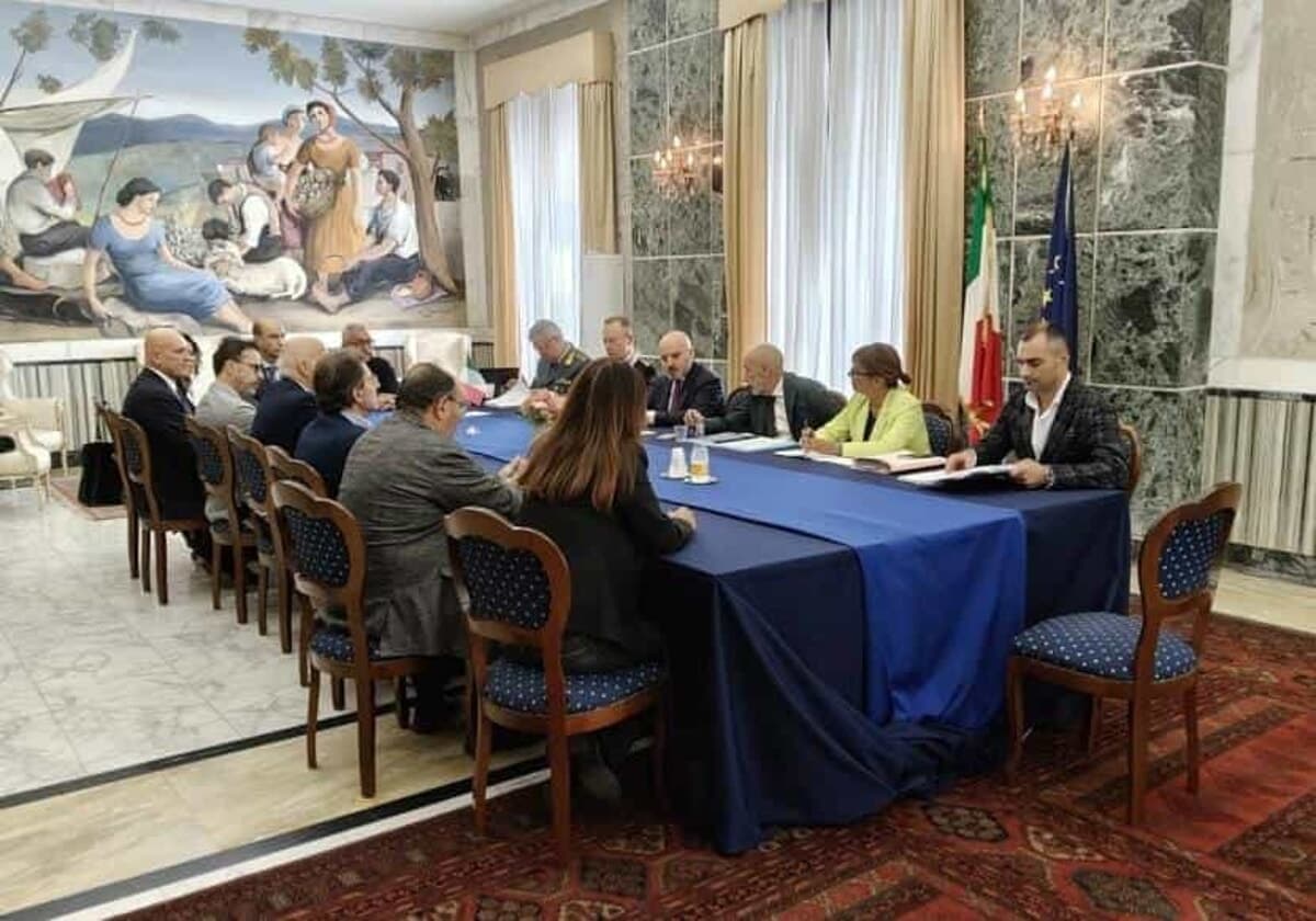 Frosinone, firmato in Prefettura il protocollo per la sicurezza di banche e uffici postali
