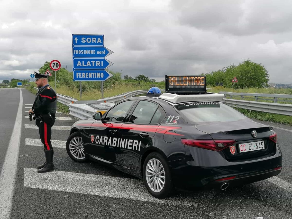 Alatri, dai domiciliari al carcere: arrestato 34enne condannato per droga, rapina ed estorsione