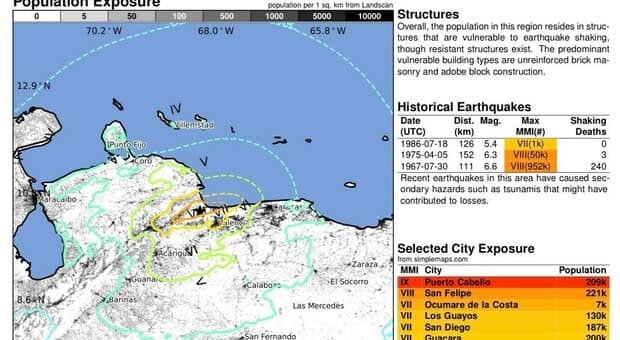  Terremoto in Venezuela, cosa lo ha provocato? La placca caraibica che si muove di due centimetri all'anno, le 4 faglie e la profondità 