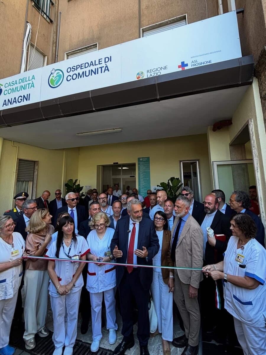 Anagni, inaugurate la Casa di Comunità e l'Ospedale di Comunità: apre anche il punto per le terapie oncologiche