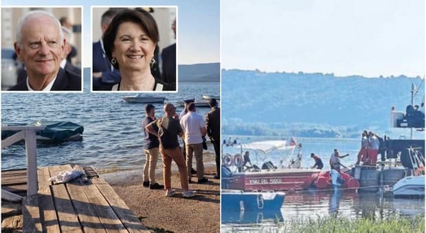  Luigi Cavallari scomparso nel lago di Vico, in azione il robot hi-tech. «Decisive le prossime ore» 