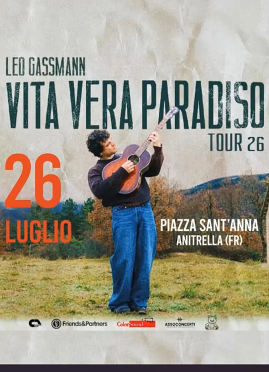 Monte San Giovanni Campano, Leo Gassmann in concerto ad Anitrella