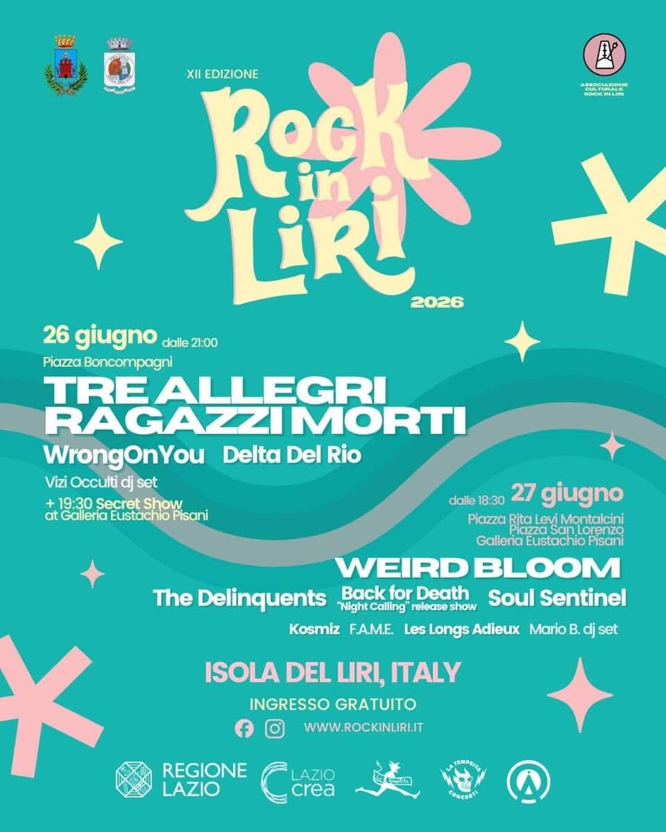 Isola del Liri, Rock in Liri 2026