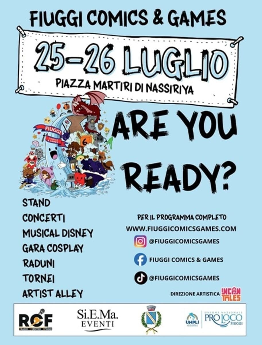 Fiuggi Comics & Games 2026