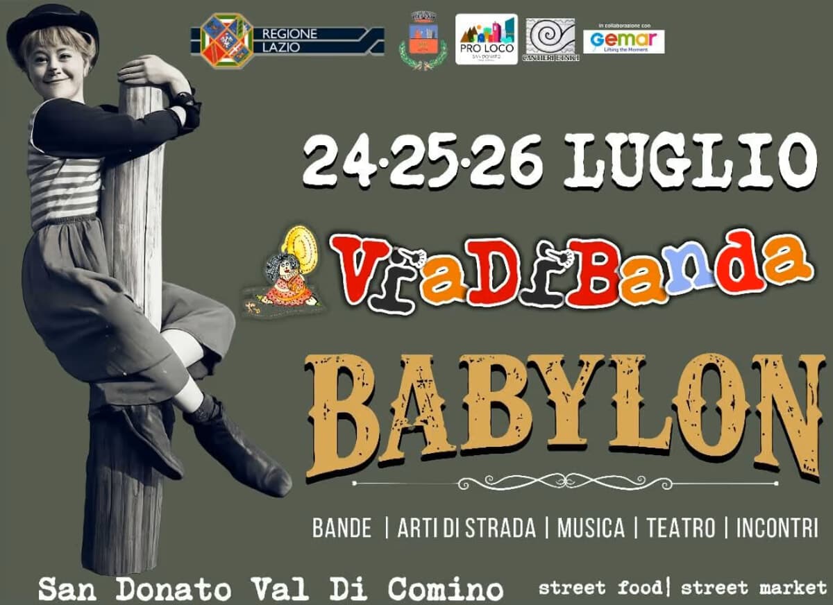 San Donato di Val di Comino, VIAdiBANDA 2026