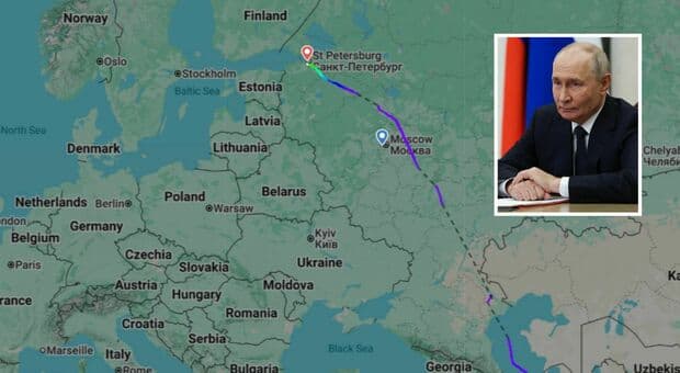  «Putin bloccato sull'aereo durante un attacco di droni ucraini su Mosca». Caos negli aeroporti, i jet presidenziali costretti a cambiare rotta 