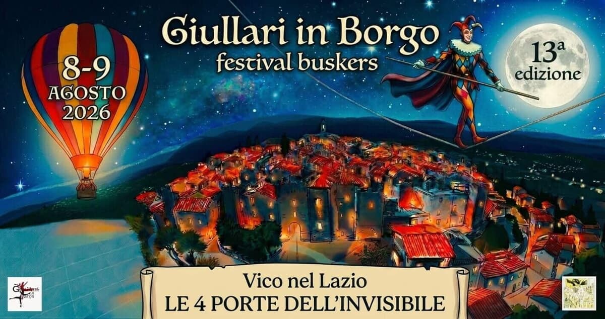Vico nel Lazio, 13esima edizione di "Giullari in borgo"
