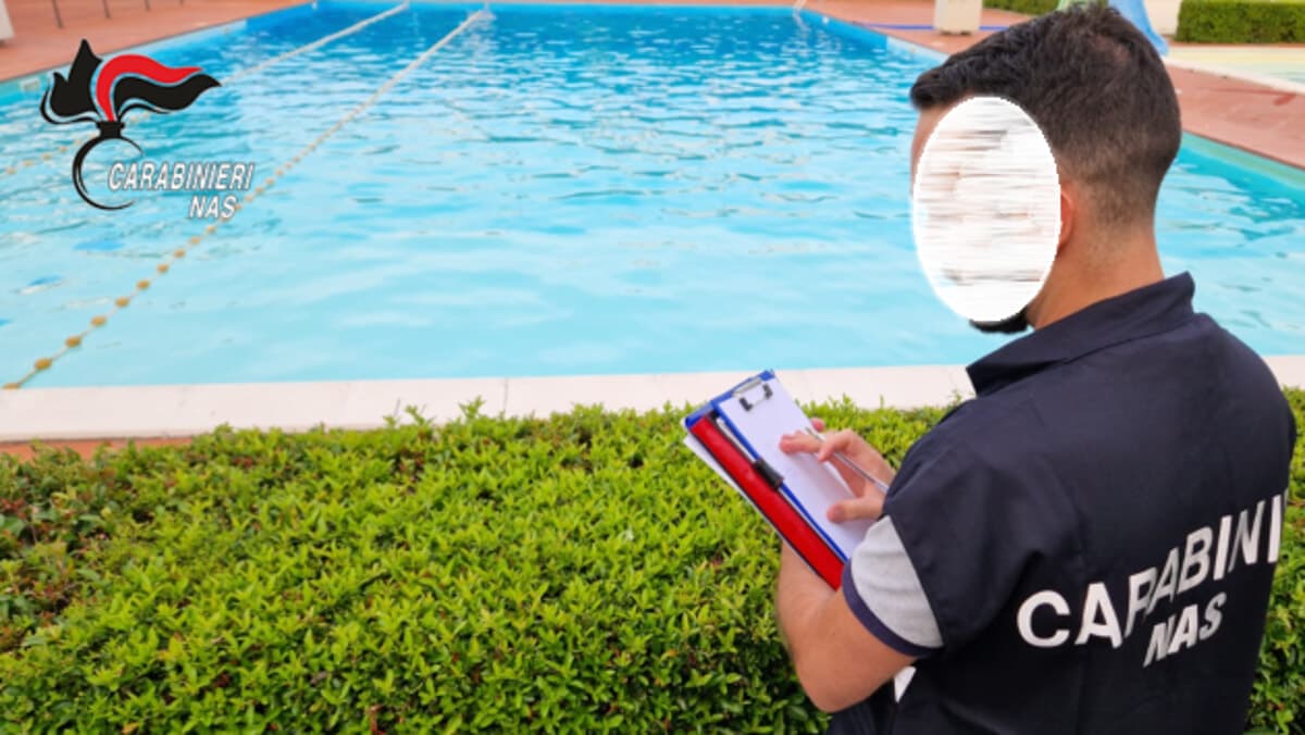 Controlli NAS nel Frusinate, sospese due piscine di agriturismi: gravi carenze sulla sicurezza