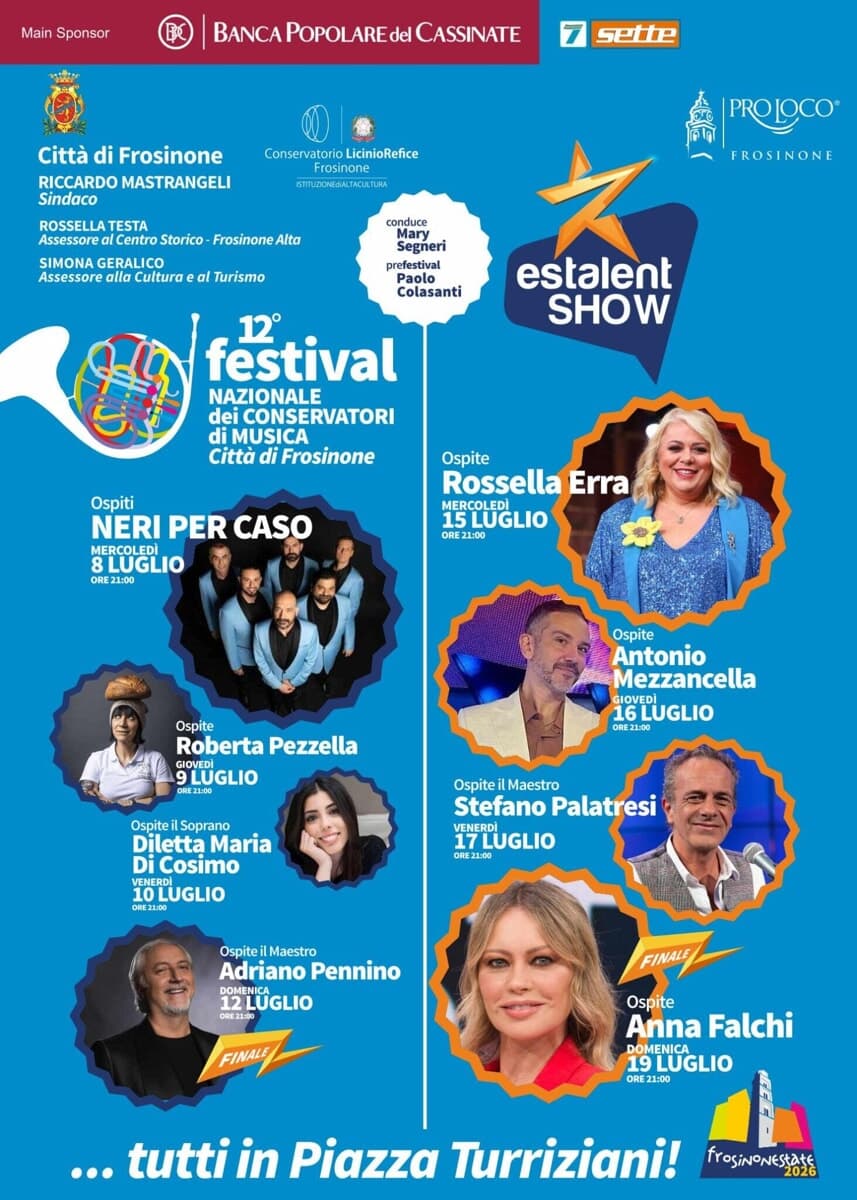 Frosinone, XII edizione del Festival nazionale dei Conservatori