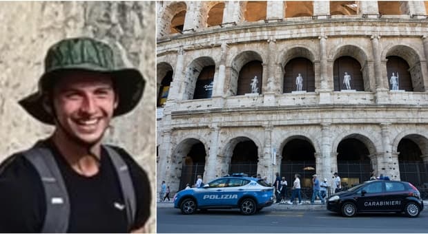  Operaio morto al Colosseo, il dramma di Andrea Moretti in un video: una telecamera ha ripresto il momento della caduta, 7 indagati per omicidio colposo 