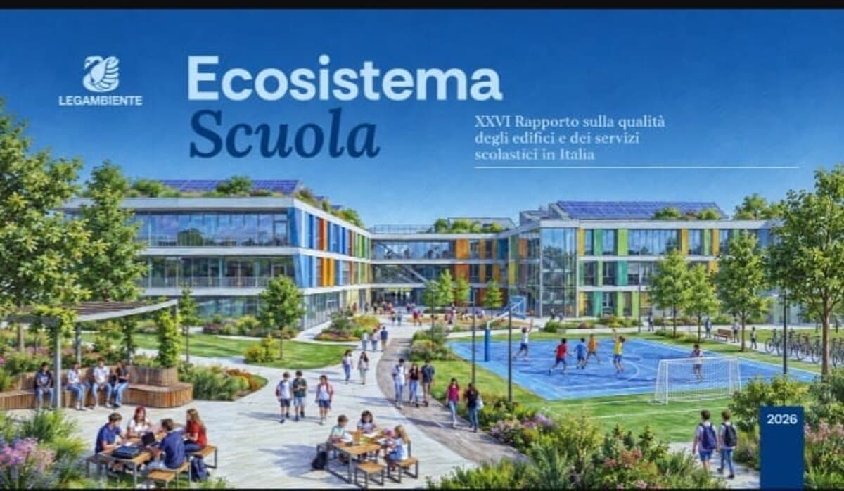 Frosinone protagonista nel rapporto Legambiente sulle scuole: energia rinnovabile, Zone 30 e nuovi edifici