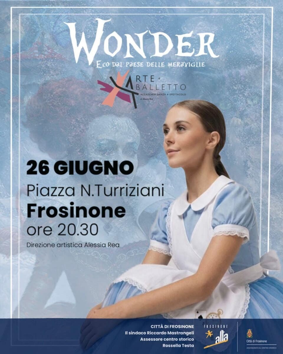 Frosinone, “Wonder – Eco dal Paese delle Meraviglie”