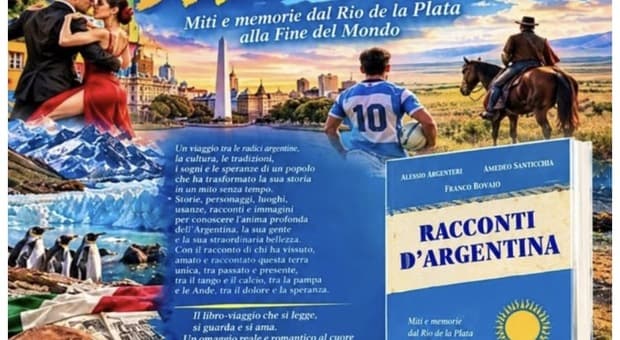  Tango, calcio, rugby e le storie dei migranti: un viaggio, trenta tappe nel libro ?Racconti d?Argentina?. La presentazione a Roma, ecco la data 
