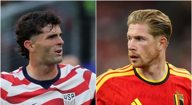  Stati Uniti-Belgio: dove vederla in tv (Rai o Dazn), orario e probabili formazioni degli ottavi 