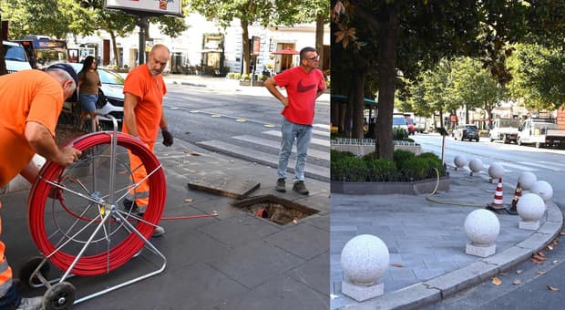  Roma, accelera il cantiere a Via Veneto il cantiere accelere: fine lavori prevista per gennaio 2027 