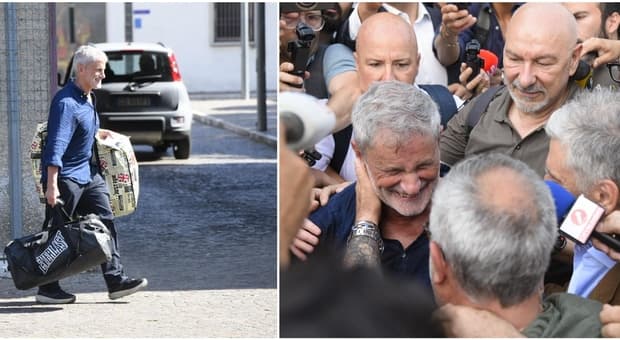  Alemanno esce da Rebibbia dopo un anno e mezzo: «Vannacci? Lo vedo stasera a cena, è una nuova speranza. Esco da carcere da innocente» 
