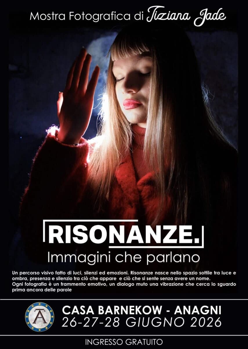 Anagni, mostra fotografica "Risonanze - immagini che parlano"