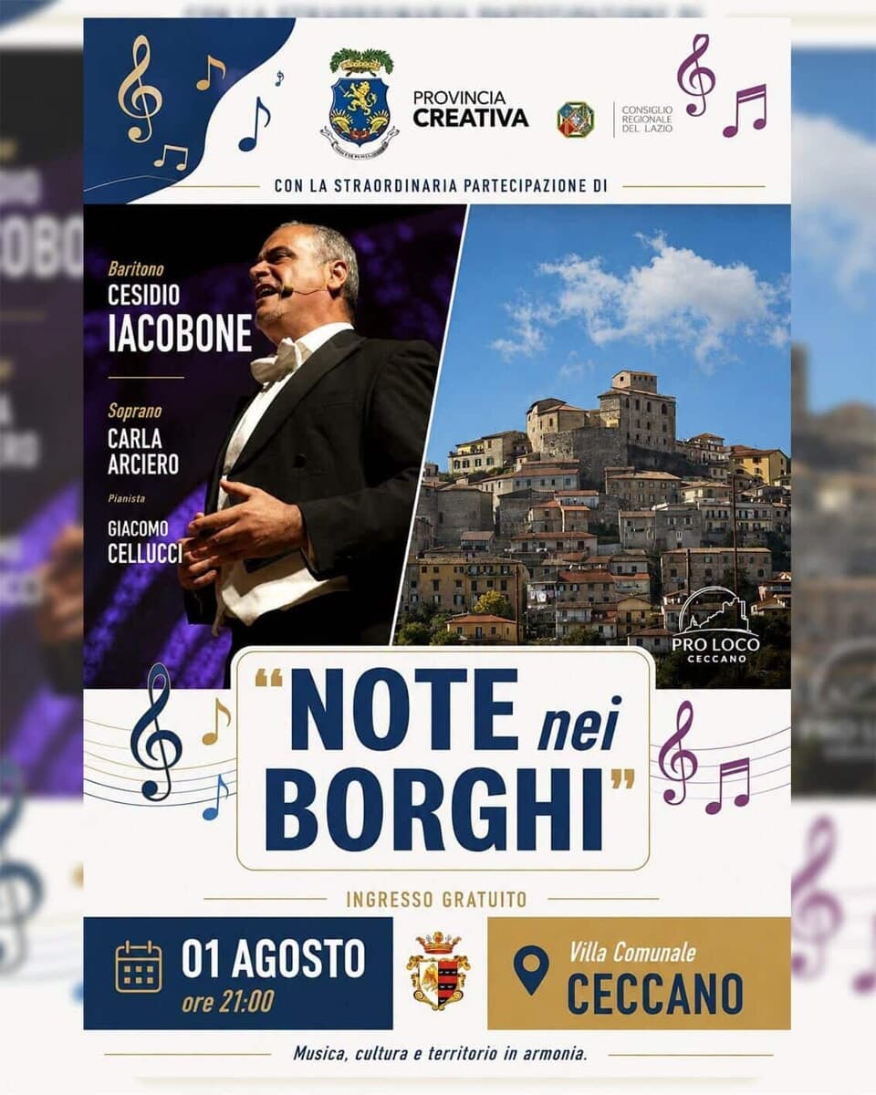 Ceccano, "Note nei borghi"