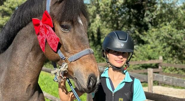  «È malato, va abbattuto». Ma Caterina a 13 anni salva il suo pony e lo riporta a vincere 