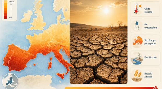  L?Europa può davvero desertificarsi? Il caldo estremo sta cambiando il suolo (non solo nel Mediterraneo) 