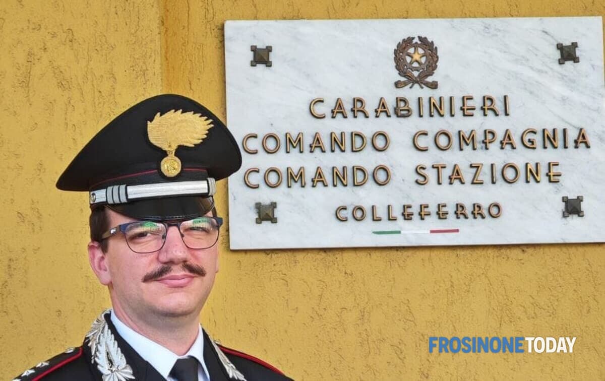 Colleferro, si presenta il nuovo Comandante dei Carabinieri, il Capitano Davide Frenna