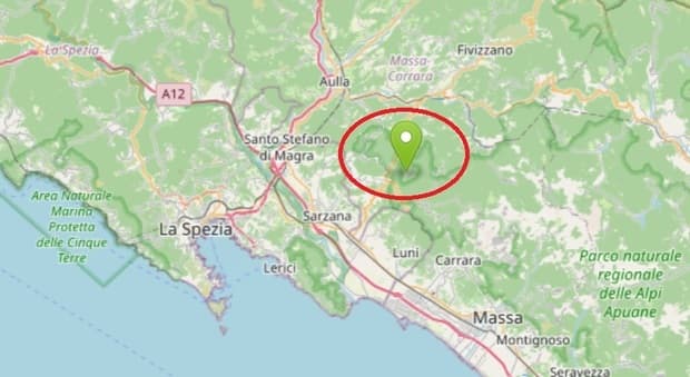  Terremoto 3.7 in Lunigiana oggi, scossa avvertita da Massa-Carrara alla Versilia 