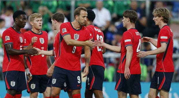  Croazia-Inghilterra 0-7: dominio inglese nel segno di Kane e Saka. Tutti i risultati di Nations League 