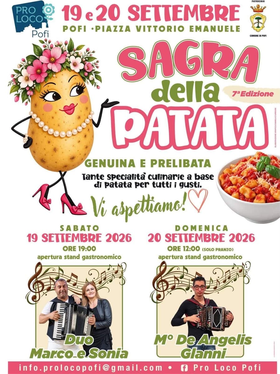 Pofi, sagra della patata