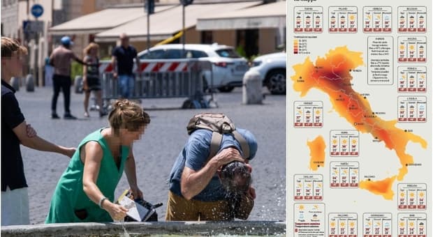  Meteo, in arrivo calo di 10 gradi delle temperature (ma anche temporali violenti). Ecco dove e quando, le previsioni 