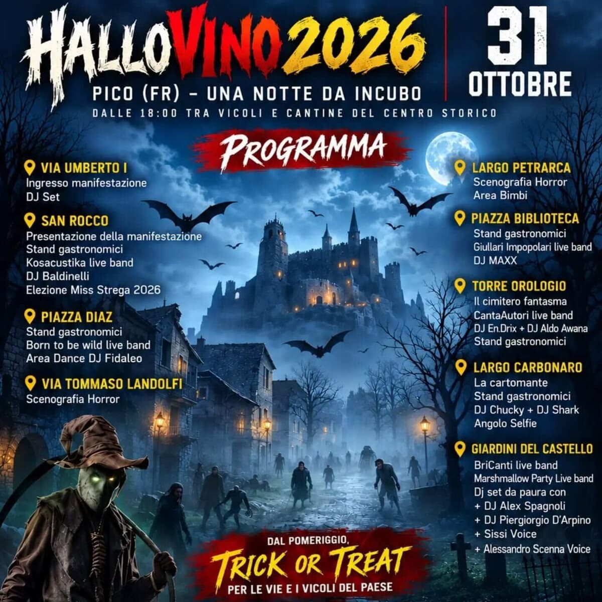 Pico, Hallovino 2026