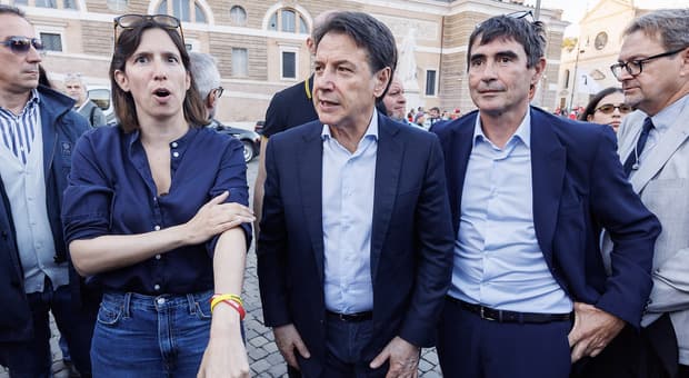  L?affondo di Schlein-Conte: «Proteste, Meloni riferisca». Corteo unitario dopo la Cgil 