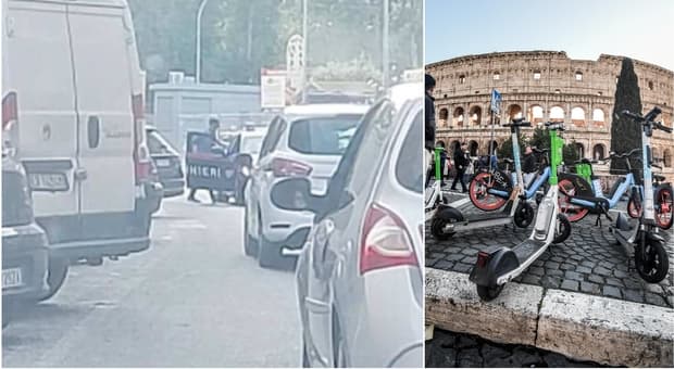  Scippi violenti col monopattino a Roma, coppia di stranieri arrestata: la catenina rubata a un anziano (scaraventato a terra) 