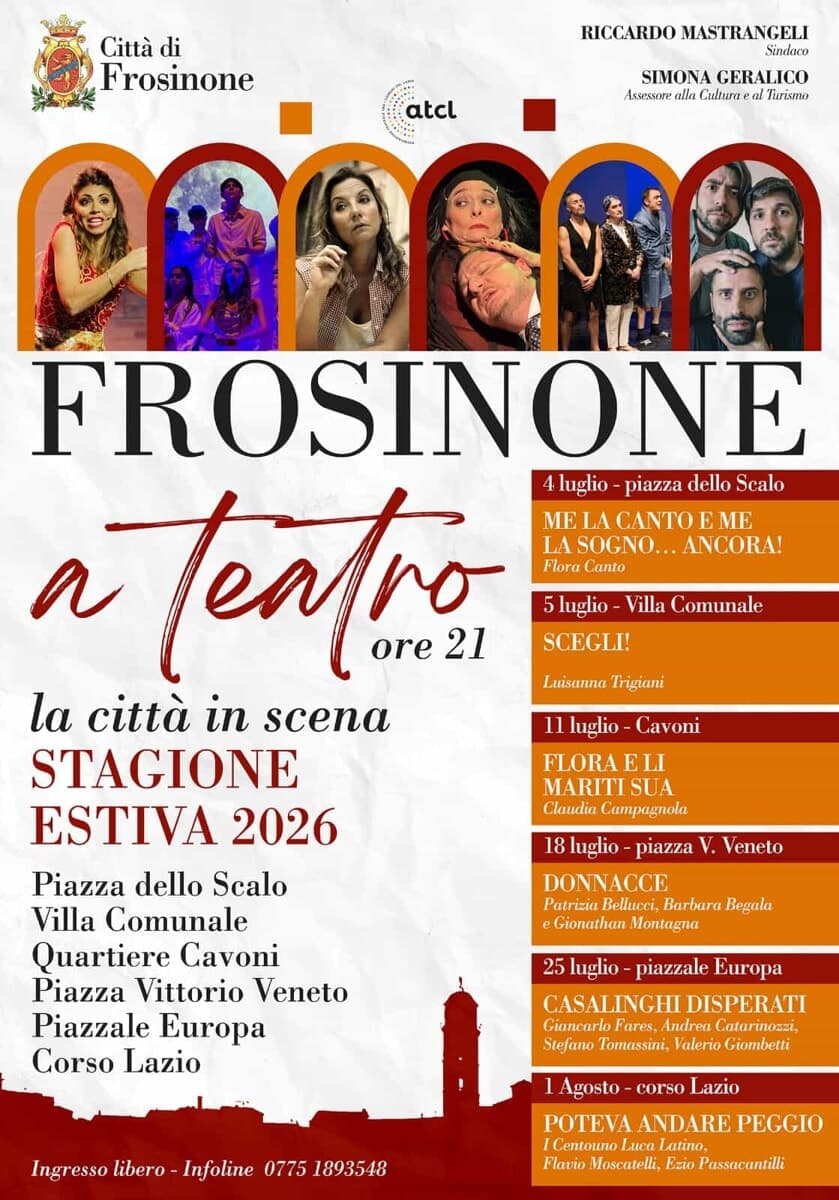 Frosinone a teatro