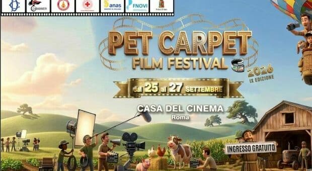  Torna "Pet Carpet" il festival del cinema dedicato agli animali dove si entra gratuitamente con un pacco di cibo per cani e gatti. 